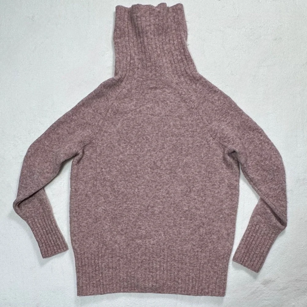 Babaton Plutarch Sweater Wool-blend Oversized Turtleneck Dusty Pink Size XS - Picture 9 of 15